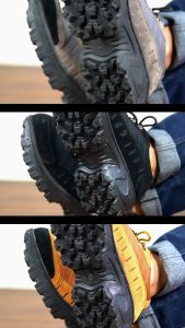 Sepatu Safety Pria Boots Safety Ujung Besi Cat Burdozer Sepatu Boot Outdoor Tracking-kerja lapangan