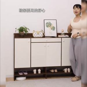 Economical Storage Shoe Cabinet With Drawer