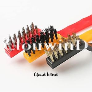 Malaysia Seller - Gas Stove Cleaning Wire Brush Kitchen Tools Metal Fiber Brush Strong Decontamination 3pcs A Lot 煤气灶清洁钢丝刷