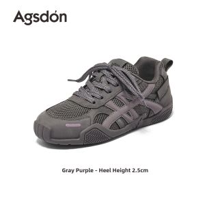 Agsdon | Womens Thick Sole Lightweight Winter Sneakers