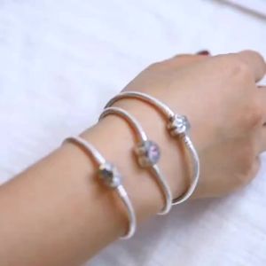Disney | Vòng Tay Charm Bạc 925 Sterling Disney - Thiết Kế Chuột Mickey Hổ Nhảy Captain America Dành Cho Nữ - Quà Tặng Sinh Nhật Phụ Kiện Dự Tiệc