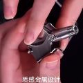 Nose Trimmer for Men Stainless Steel Manual Trimmer for Nose Vibrissa Razor Shaver Washable Nose Ear Hair Trimmer Care T. 