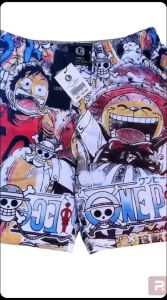 Paket boxer 50 ribu dapat 5 pcs celana pendek kolor pria morif  kartun terbaru 2024 boxer cowok