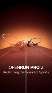 Shokz OpenRun Pro 2 Mini Bone Conduction Sports Headphone - Orange