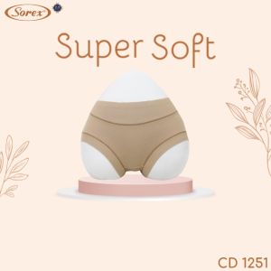 Sorex 12511238 Celana Dalam Wanita Dewasa Sorex 1251 1238 Super Soft Premium Quality Isi 6Pcs