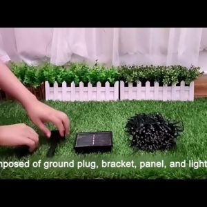 100LED Outdoors Solar String Light Modes Solar Lamp Waterproof for Gardens Wedding Party /Valentines /christmas decorations for home
