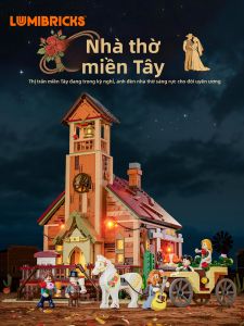 Lumibricks | Mô Hình Đồ Chơi Khối Xây Dựng Có Đèn Phố Phường