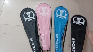 ＜1220＞  Vợt Cầu Lông Một Mảnh Vợt Cầu Lông Chuyên Nghiệp Màu Hồng Cho Nữ Vợt Tập Luyện Tấn Công Có Túi Đựng Vợt