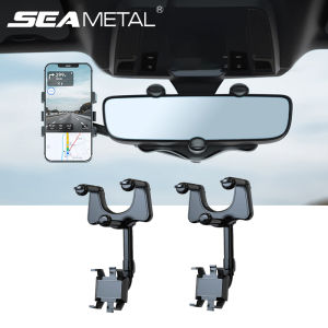 360 Rotation Car Phone Holder Adjustable Car Rearview Mirror Phone Support Stand Car Mount