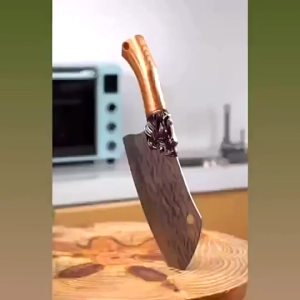 SG Stock|Premium Forged Kitchen Knife - Sharp Stainless Steel for Meat Veg & Bone