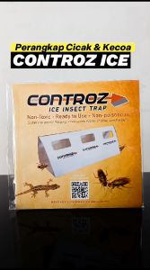 Perangkap Kecoa 12pcs Perangkap Cicak Serangga Merayap Controz ICE Trap