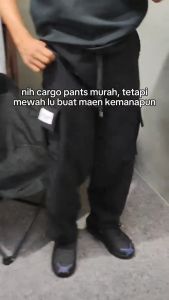 Celana Cowok Cewek Dewasa Model Boho Korean Bahan 220 Beby Tery Tebal