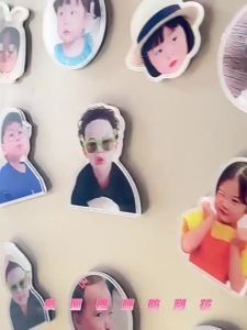 [MS] mum Order Refridgerator Magnets Magnetic Stickers for  Small Batch   Cute Cartoon Epoxy Quicksand Acrylic Fridge Sticker