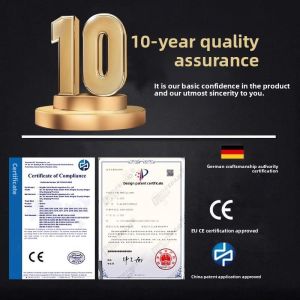 MONLEYTA | Portable Waterproof Electric Shaver For Men Miniature Steel Cannon No Black Points Left Behind Fast Charging Dual Blade Heads