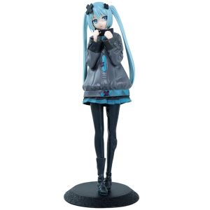 Bandai | Anime Figurine Hatsune Miku Standing Posture and Sitting Posture Series Cute Action Model Pvc Toy Desktop Collection Gift