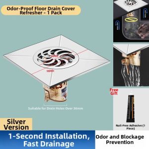 Anti-odor Anti-overflow Two-in-one Drain Pipe Joint Triple Outlet