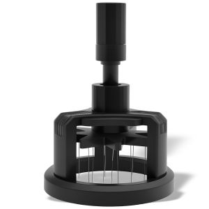 Espresso Distribution Tool Efficient Coffee Powder Needle Height Adjustable Coffee Needle Stirrer Geared Spinning WDT Tool