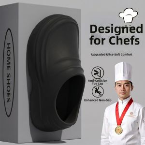 BUYANGSI | Dép Nhà Bếp Nam Mùa Hè Mũi Kín Chống Trượt Thoải Mái Chống Nước Chống Dầu