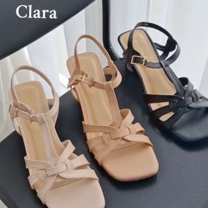 Nicholas Edison Heel Clara Sandal Block Heels Strappy Nyaman