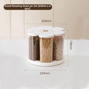 HALEXIONG | Rotatable Large Storage Container for Grains