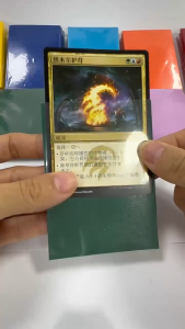 【Fast Delivery | Local Stock】 50/100pcs Premium Matte Card Sleeves (66x91mm). For Magic: The GatheringPokemonTCG