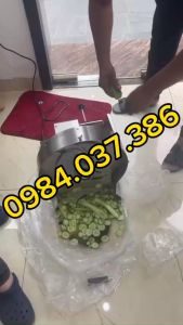 Máy thái dưa chuột dưa leo bằng điện