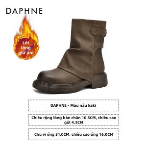 Daphne | Giày Boots Đen