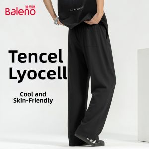 BALENO | Linen Tencel Summer Straight Leg Breathable Pants