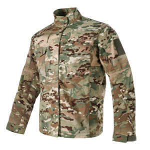 SINAIRSOFT Tactical MC Multi Terrain Combat Training Long Sleeve Field Coat CP Camouflage Outdoor Equipment Gen2 Assault Raider Jacket