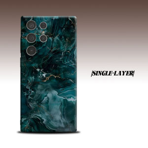 BILIBILI | Teal Gold Marble Agate For Samsung Galaxy S26 S25 S24 A56 A36 Dual Layer Luxury Fashion Full Lens Protective Case