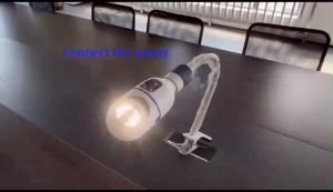1080P WIFI Dual Lens Bulb Camera CCTV V380 Wireless PTZ Camera IP Color Night Vision Two-Way Audio