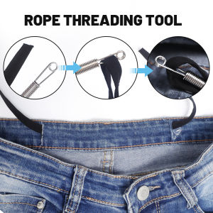 【On Sale】5Pcs Elastic Threader Household Sewing Tool Waist Rope Hat Rope Threading Device