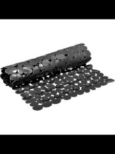 1pc Pebble Non Slip Bath Mat Rectangular PVC Shower Mats with Suction Cups & Drain Holes Bathtub Mat Machine Washable Quick Dry