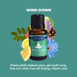 Tinh dầu Airomé Yankee Candle - Wind Down 15ml