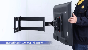 North Bayou NB with installation North Bayou NB SP-2 / 65" - 85" TV Wall Mount / Full Motion Bracket / Universal Fit / Bracket with installation