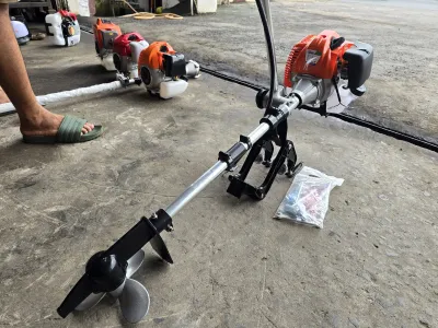 Máy cẮT Cỏ Chạy Thuyền 33cc (1.8 hp) Động Cơ Chạy Thuyền Hơi Thuyền Phao xuồng Gọn Nhẹ