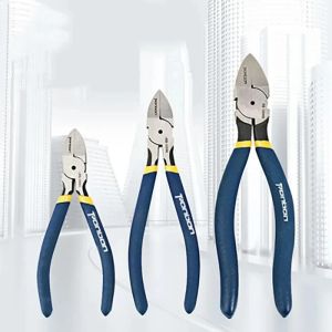Diagonal Cutting Pliers 5/6/8 Inch Wire Stripping Tool Side Cutter Cable Burrs Nipper Electricians DIY Repair Hand Tools