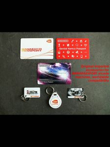 Banapassport Global Neutral Bay Shore Car Cards 5DX + New Card Blank Paper Card Keychain Maimai Dance Cute