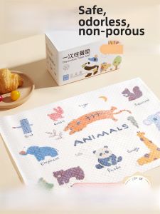 Disposable Waterproof & Oil-Resistant Childrens Tablecloth