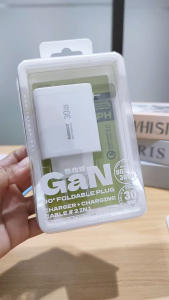 Remax Charger U02-AC30Wc with USB-C Cable GAN 30W Fast Charging