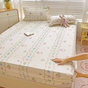 ผ้าปูที่นอน สก๊อตผ้าปูที่นอน กันไรฝุ่น 4ฟุต 5ฟุต 6ฟุต 7ฟุต สูง10นิ้ว