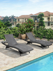 ST MIRREN | Outdoor Leisure Rattan Lie Chair