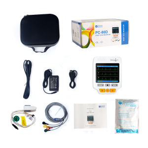 Heal Force PC-80D Portable Household Heart Ecg Monitor With SpO2 Probe