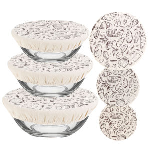 3Pcs Bowl Covers Set Reusable Bowl Cover Portable Fermentation Hood Food Dust Cover for Sourdough Rising Dough Kitchen Accessory