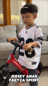 Jersey anak vintage Retro Style – Nomor 28 –  Old School Kekinian - Klasik dan Trendy