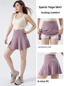 MiiOW | Cat Person Plus Size A-Line Mini Skirt Women Summer Thin Yoga Safe Short Skirt Shark Print Casual High Waist Nylon Spandex