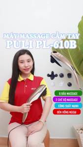 [HCM]Máy Massage Cầm Tay Cá Mập Điện Tử 5 Đầu Puli PL-610B - Chính Hãng