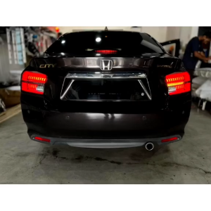 Honda City 2008 to 2013 LED Tail Light / Tail Lamp / taillight Uprade Assembly Smoke type set YE-112 ( car accessories )