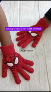 Sarung Tangan Anak Motif Lucu: Bahan Rajut Tebal Lembut