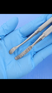 Dental Bone File Double Ended Surgical Medical Dental Bone File Filing Stainless Steel Dental Tools